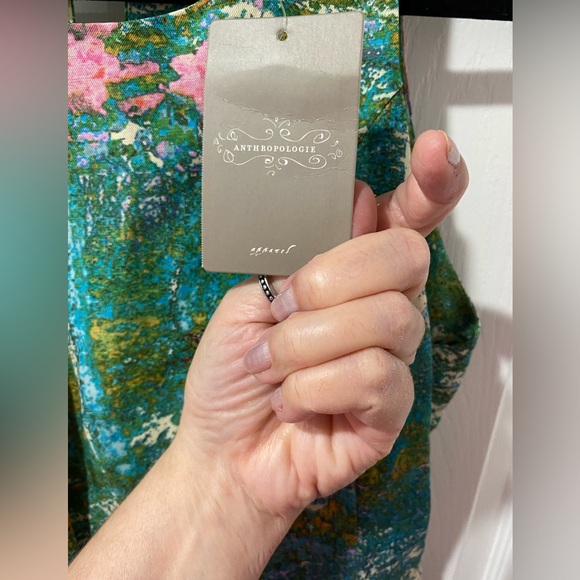 NWT Tracy Reese for Anthropology women’s dress, size S, has crinoline under slip - Picture 9 of 10